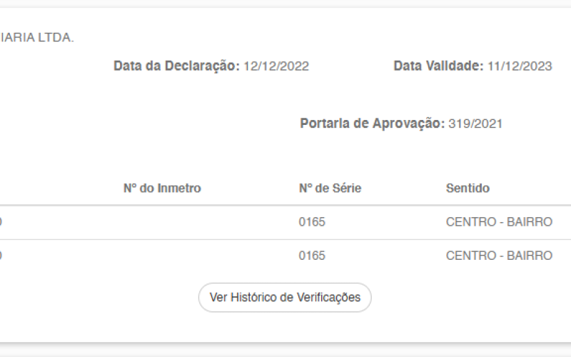 Pardal da Av UNISINOS REPROVADO pelo Inmetro