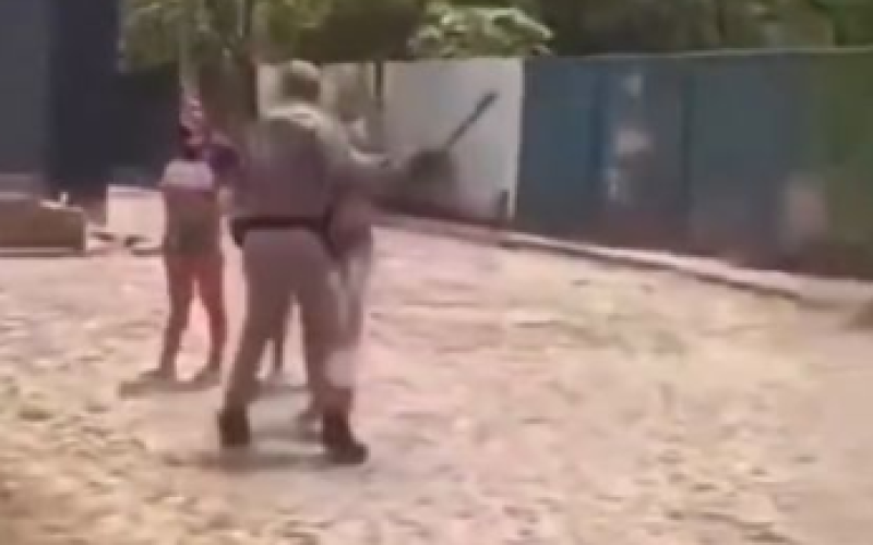 Policial que bateu em grávida na Paim responde por crime