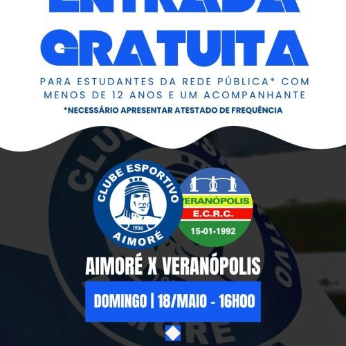 Crianças menores de 12 anos + acompanhante, gratuitamente