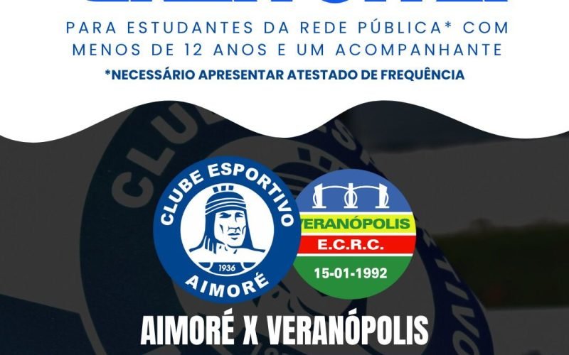 Crianças menores de 12 anos + acompanhante, gratuitamente